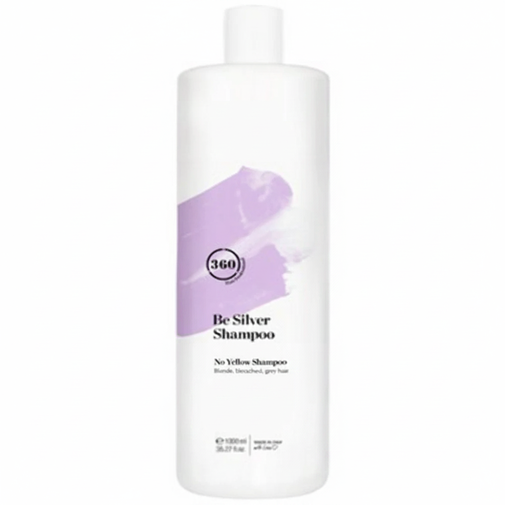 360 Hair Professional Be Silver Shampoo No Yellow 1000ml