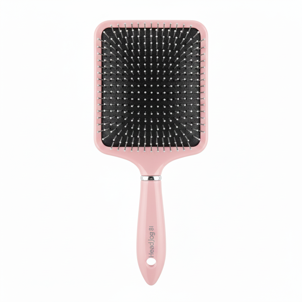 Head Jog 81 Blush Pink Paddle Brush